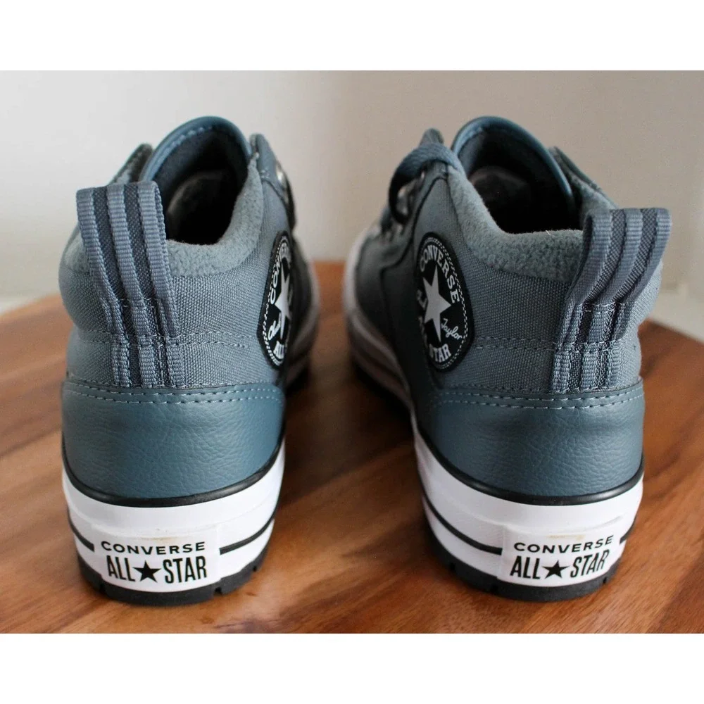 Converse Shoes Mens 8 Womens 10 Teal Lace Up Malden Street Boot Water Repellent - Picture 5 of 8